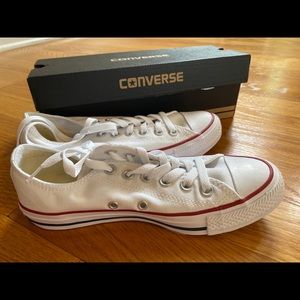 New in Box White Converse Sneaker Shoes